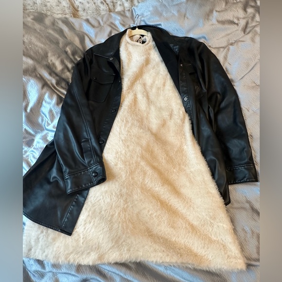 Express Fuzzy Mini Dress - Picture 2 of 4